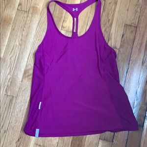 Purple workout tank